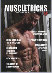 muscletricks magazine, issue 3 featuring Mick Stocks on the front cover this issue. 