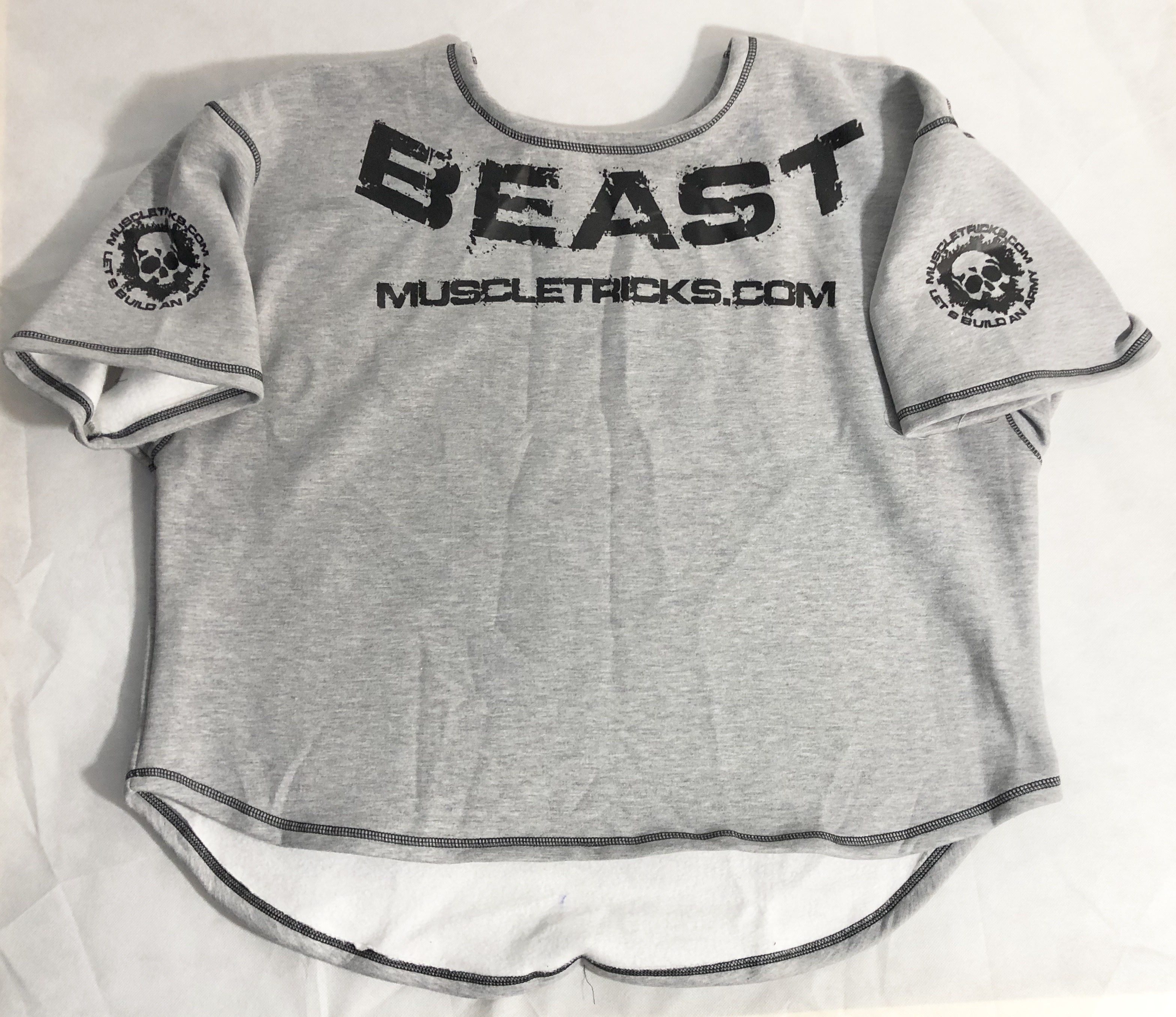 BIG SM EXTREME SPORTSWEAR Ragtop Rag Top Sweater T-Shirt Bodybuilding 3215